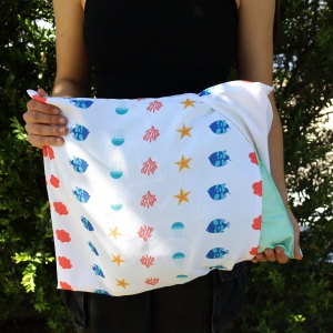 CAPA PARA ALMOFADA EM RPET PERSONALIZ�VEL