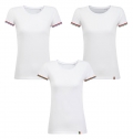 T-SHIRT RAINBOW DE MANGA CURTA PARA SENHORA