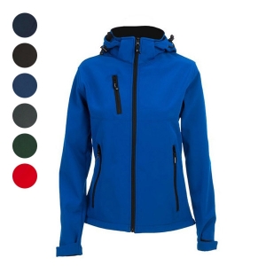 Softshell com capuz remov�vel para senhora Zagreb Women