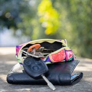 BOLSA PORTA-CHAVES EM RPET PERSONALIZ�VEL